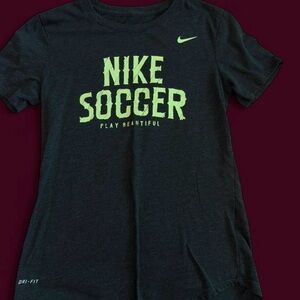 Nike womens Soccer T-Shirt - Black